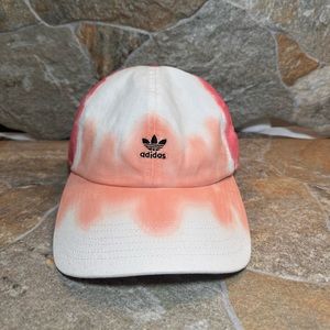 Adidas Cap/hat Women Adjustable Multicolor 100% cotton Used